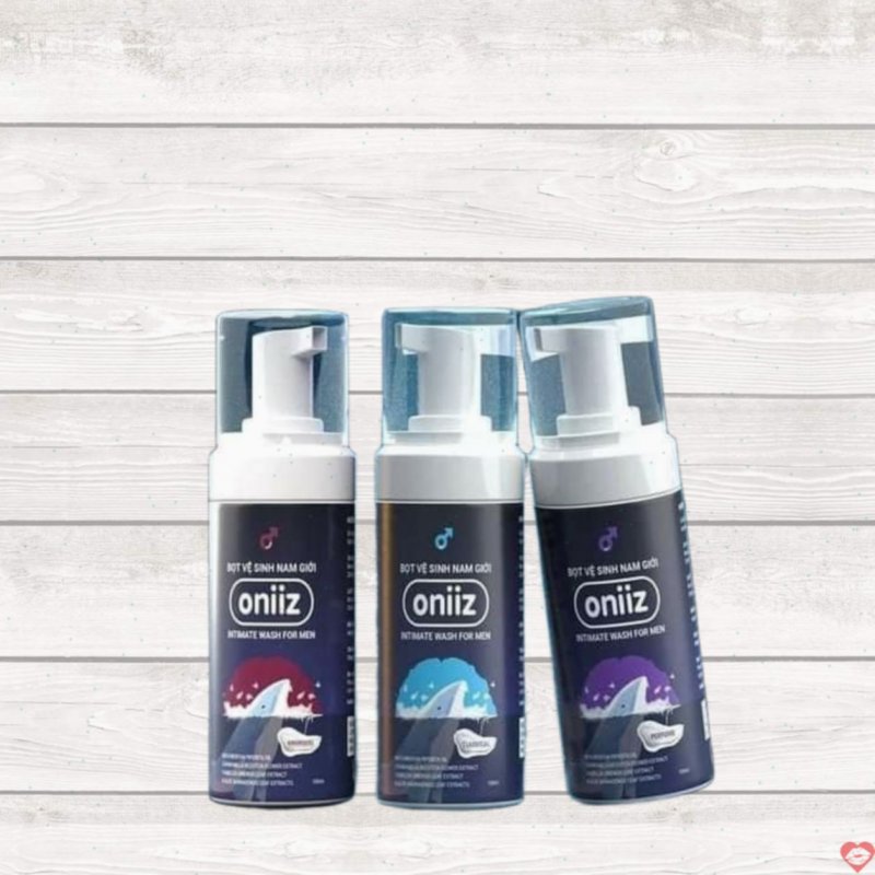 Bọt Vệ Sinh Nam Oniiz 100ml Khử Mùi Dịu Nhẹ Tạo Bọt Sạch Săn 