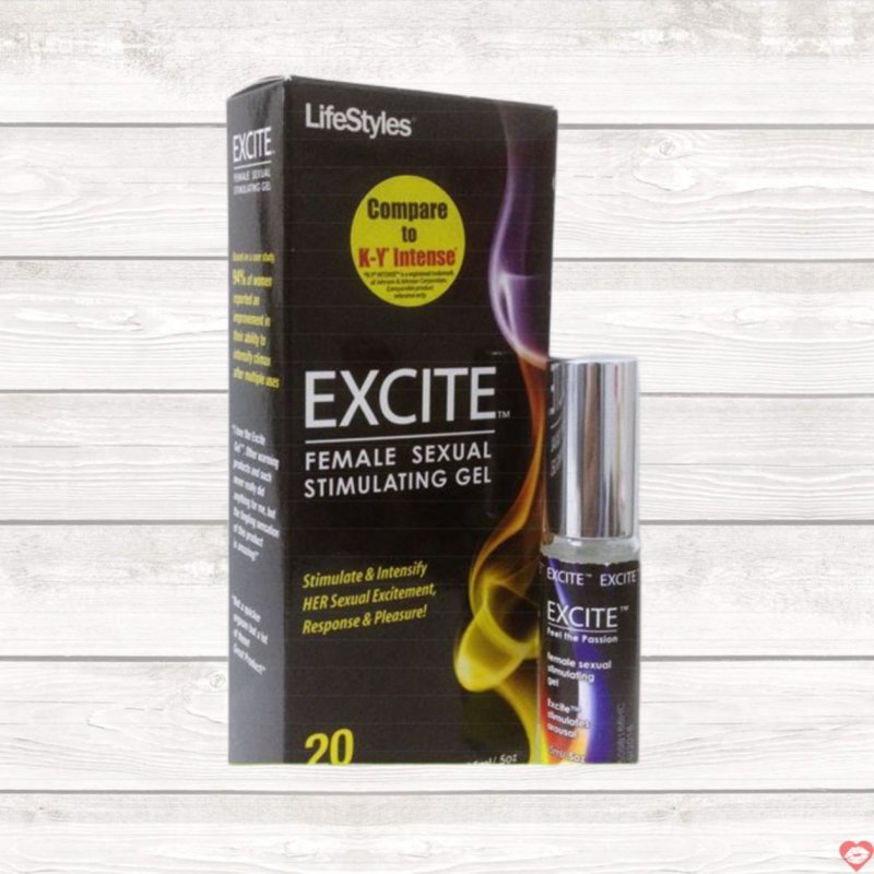 Gel bôi trơn Lifestyles Excite tăng hưng phấn phụ nữ Mỹ 