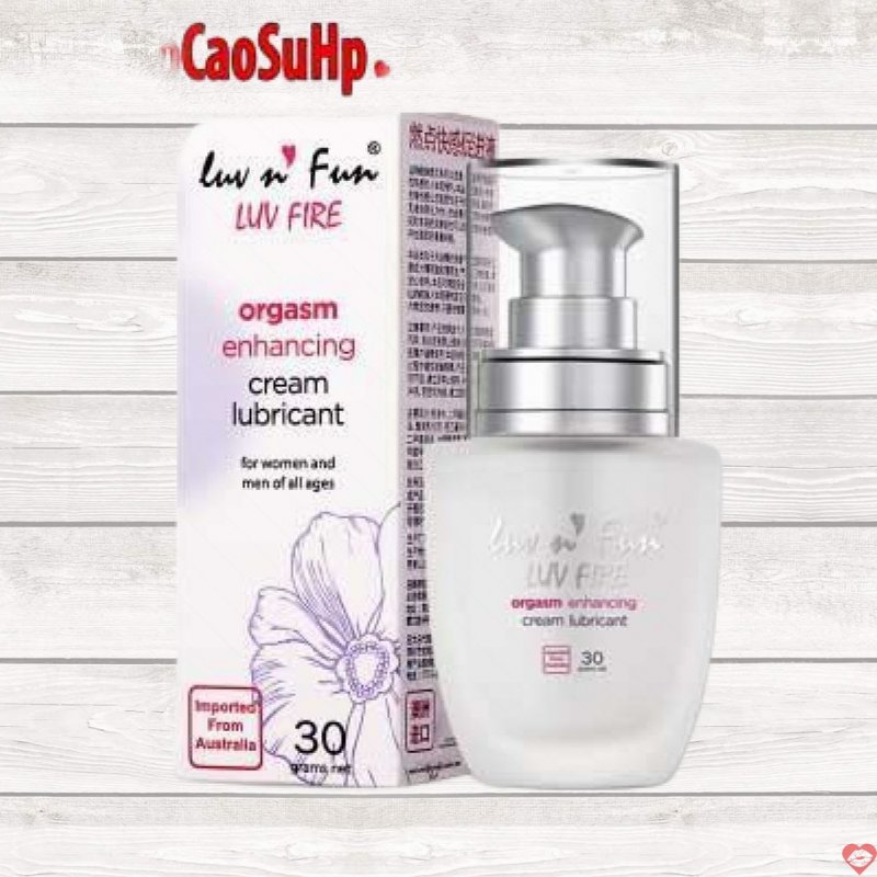 Gel bôi trơn Luvn Fun Fire kích thích mạnh mẽ tăng khoái cảm 