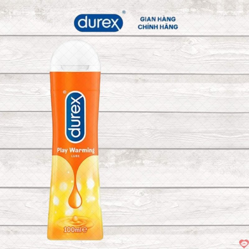 Gel Bôi Trơn Durex Play Warming 100ml Tăng Khoái Cảm Mượt Mà 