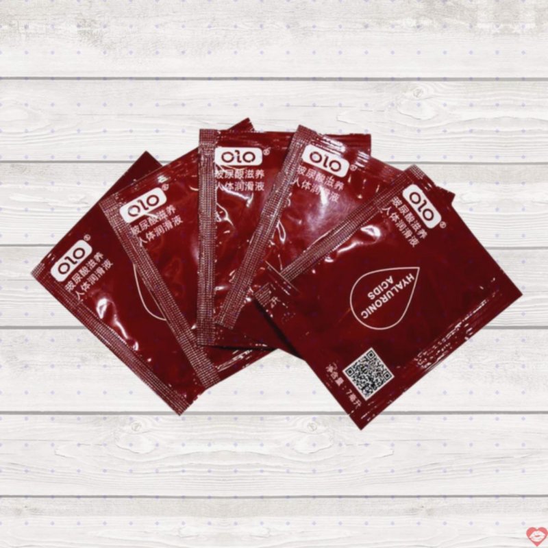 Bộ 5 gel bôi trơn OLO 7ml gói nhỏ an toàn dễ dùng 