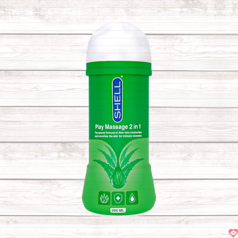 Gel bôi trơn Shell Play Aloe Vera 200ml mềm mượt thư giãn kích thích 