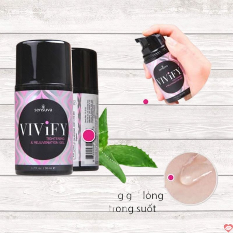 Sensuva ViviFy 50ml Kem Bôi Trơn Se Khít Âm Đạo Cao Cấp Chính Hãng Tốt Nhất 