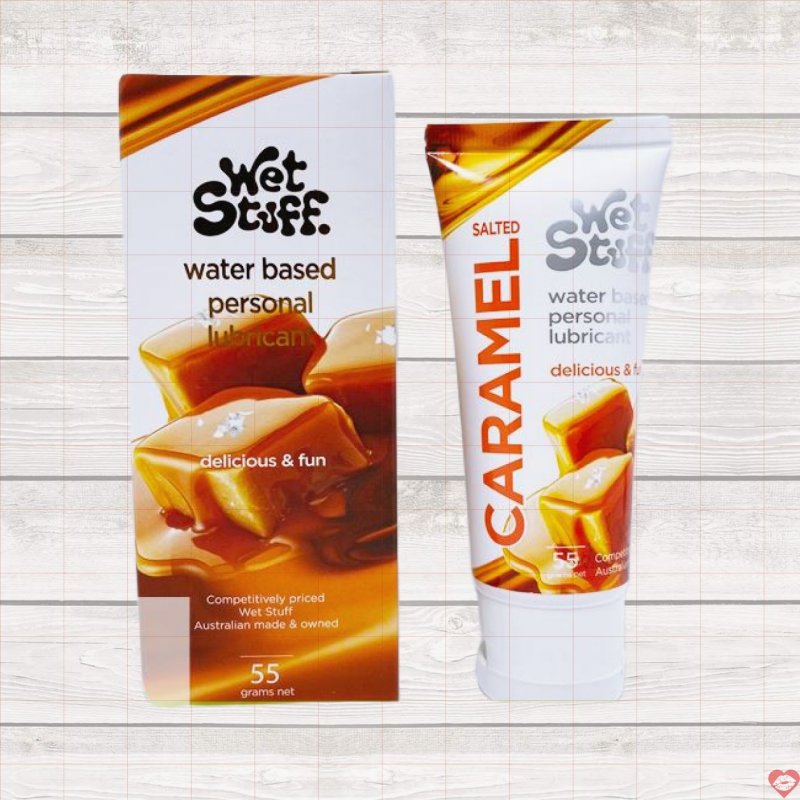 Gel Oral Sex Wet Stuff Caramel vị mặn thơm ngon kích thích cảm xúc 