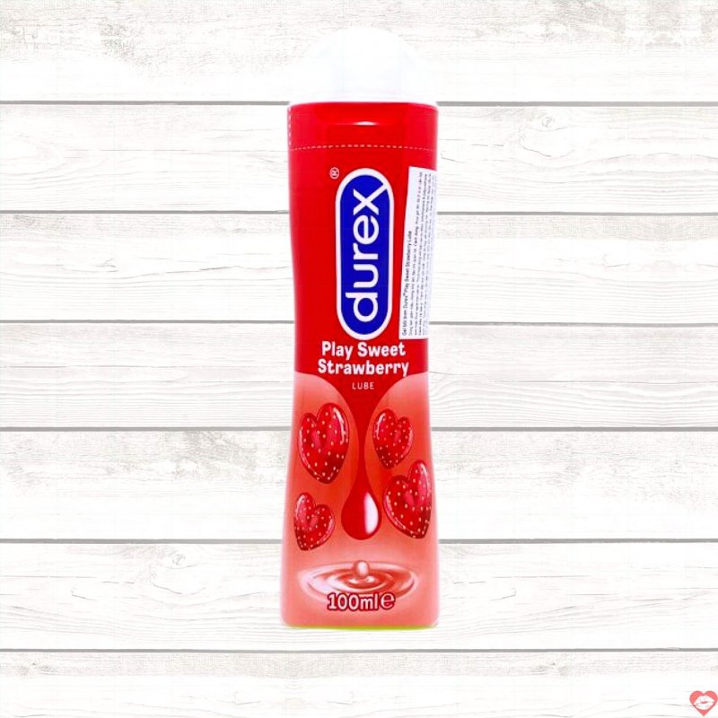 Gel bôi trơn Durex Play Strawberry 100ml hương dâu kích thích yêu 