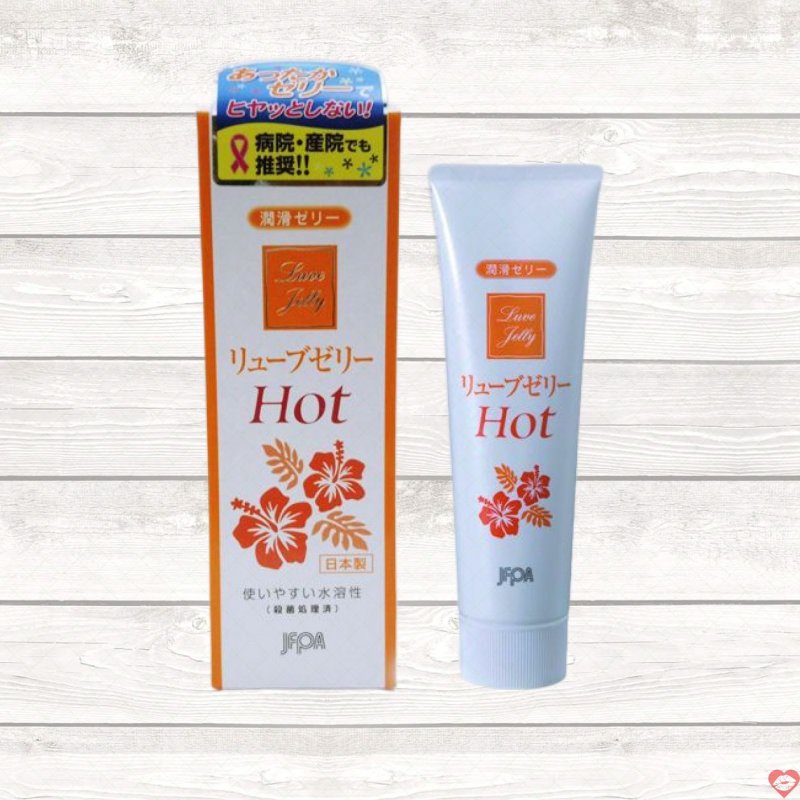Dầu bôi trơn Jex Luve Jelly Hot ấm nóng kích thích quan hệ Nhật 