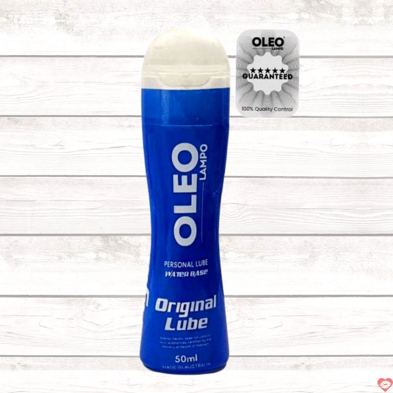 Gel bôi trơn gốc nước Oleo Lampo 50ml an toàn mượt mà dễ dùng 