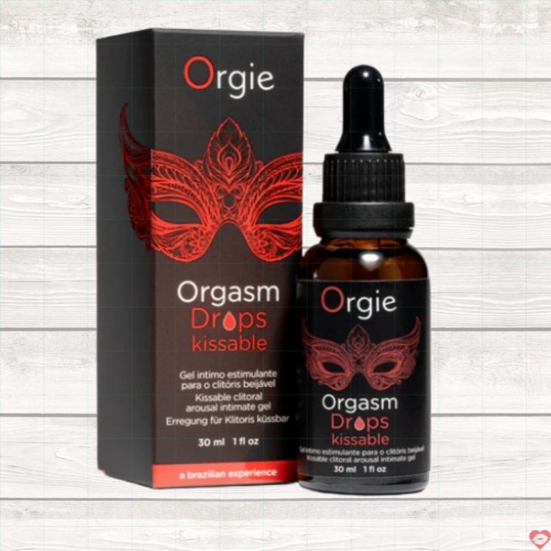 Gel Orgie Kissable tăng cảm giác hứng thú cho Oral sex - nếm được, kích thích khoái cảm 