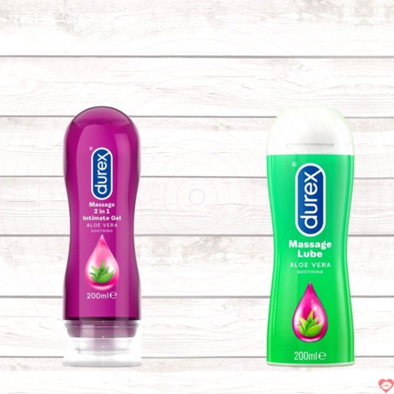 Gel bôi trơn Durex Play Massage 2in1 200ml Mát xa mềm mượt 