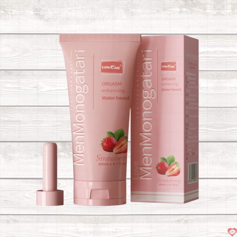 Gel Bôi Trơn MenMonogatari Hương Dâu 200ML