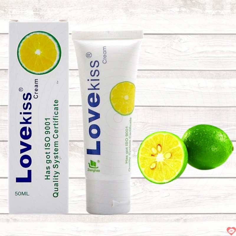 Gel Bôi Trơn Love Kiss Tuýp 50ml Hương Chanh