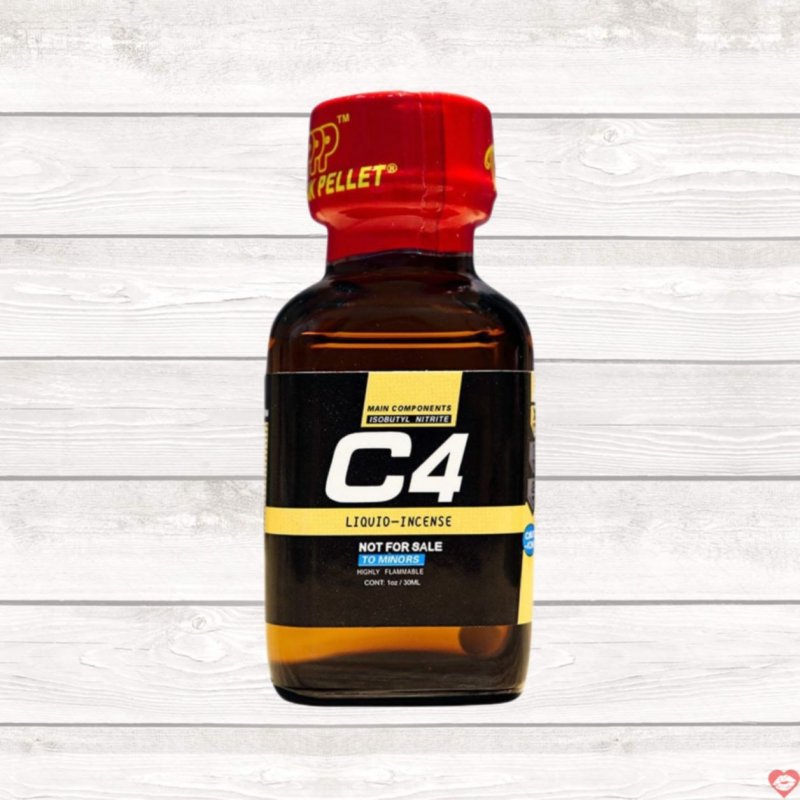 Popper PWD USA C4 Black Yellow 30ml tăng khoái cảm mạnh mẽ kích thích 
