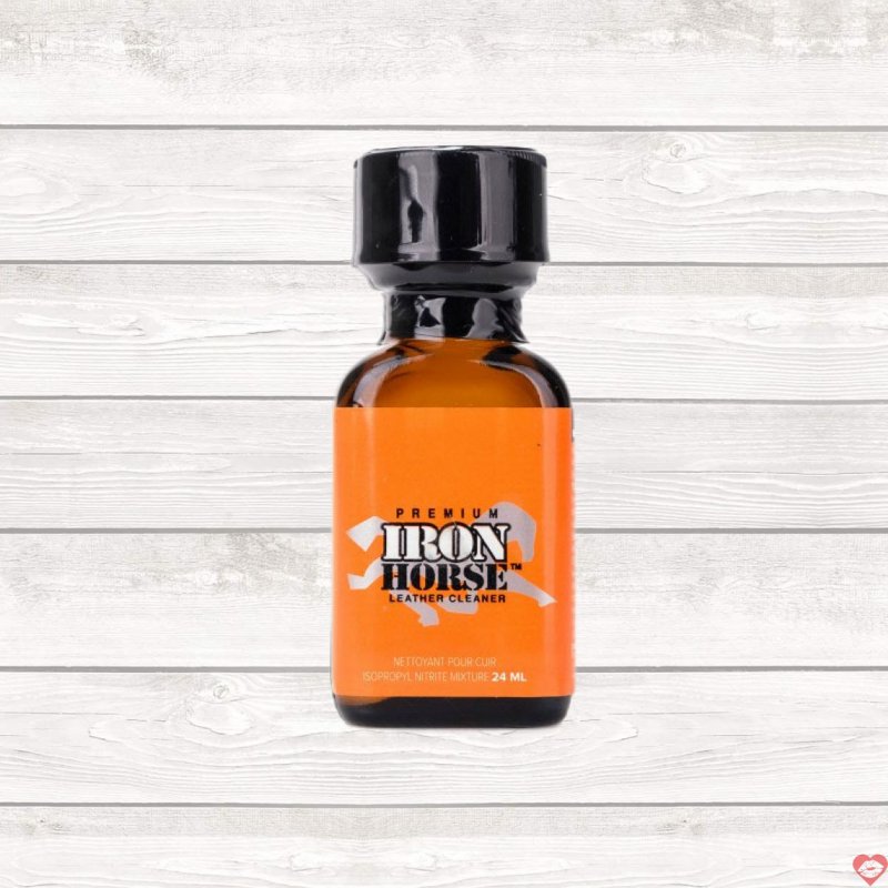 Chai hít Poppers Premium Iron Horse 24ml Mạnh Mẽ Quyến Rũ 