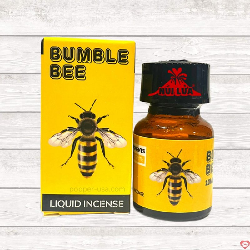 Popper Bumble Bee Con Ong 10ml Cực mạnh Hút sướng Tăng khoái cảm 