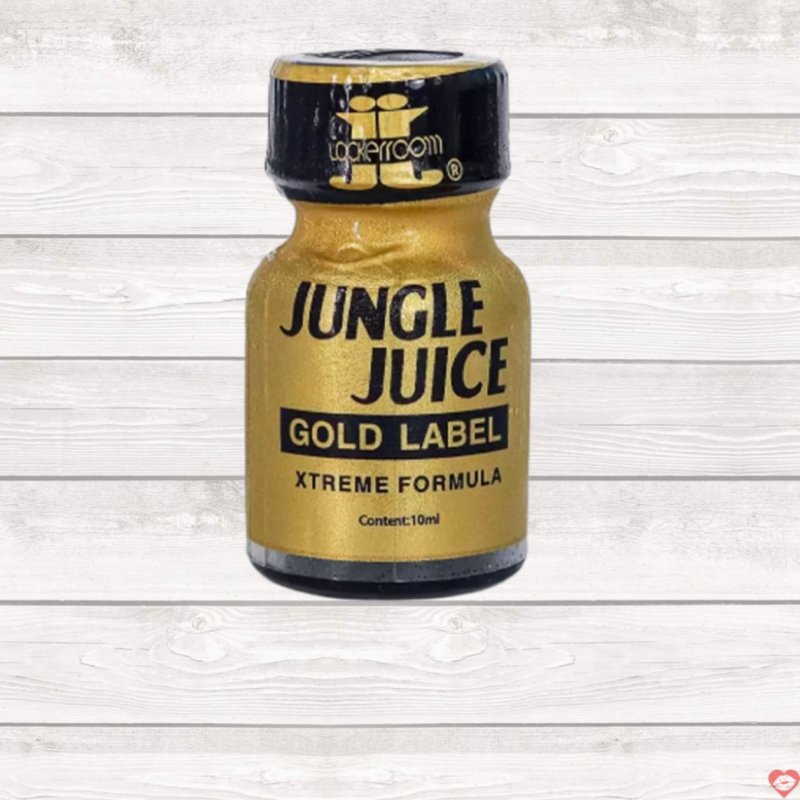 Chai hít Poppers Jungle Juice Gold Label 10ml tăng khoái cảm nhanh 