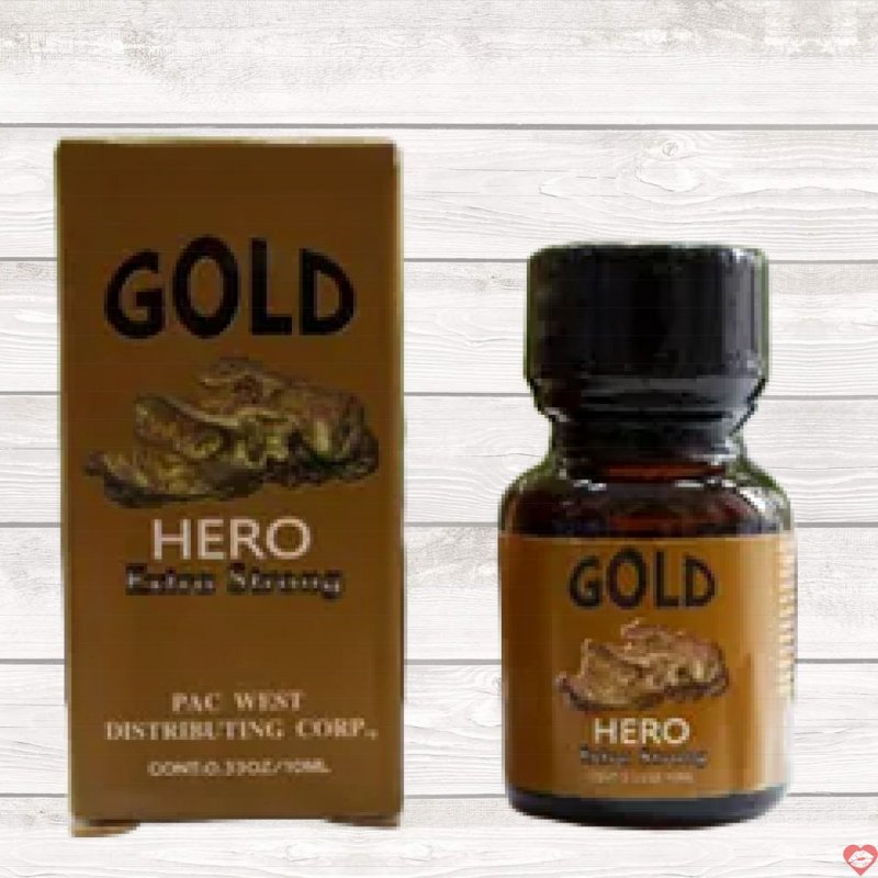 Popper Gold Hero 10ml kích thích mạnh mẽ quan hệ không đau 