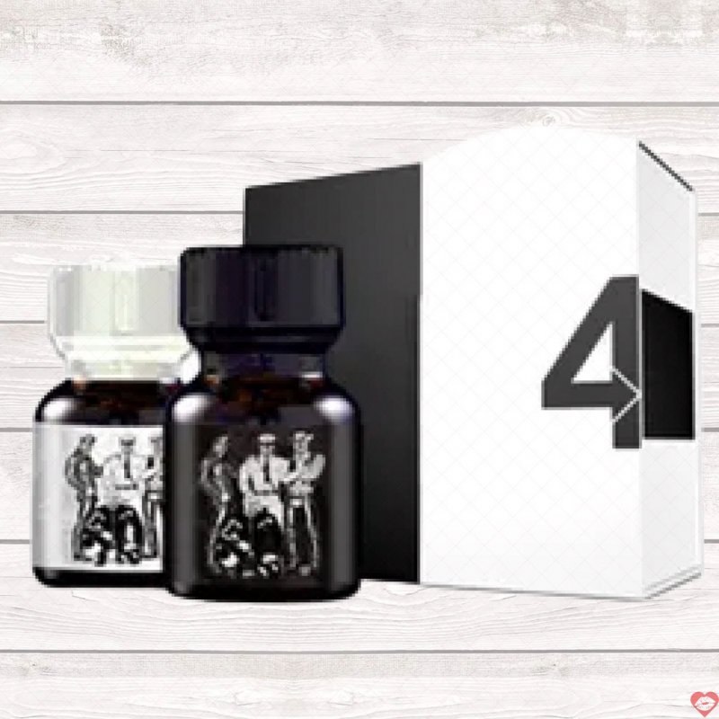 Popper 4P TitanMen Black&White 10ml Combo 2 Chai Thăng Hoa Mạnh Mẽ 