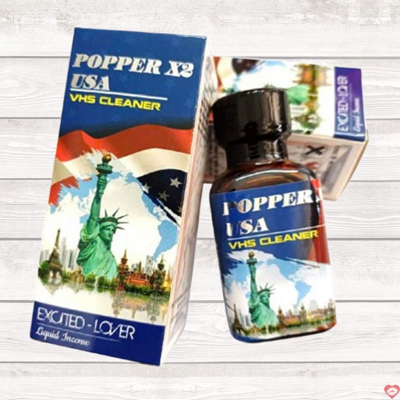 Popper X2 USA 30ml Tăng Hưng Phấn Mạnh Mẽ Không Cồn Giá Tốt 