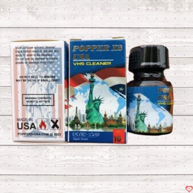 Popper X2 USA 10ml Chính Hãng Mùi Đậm Đặc Giao Hàng Nhanh 