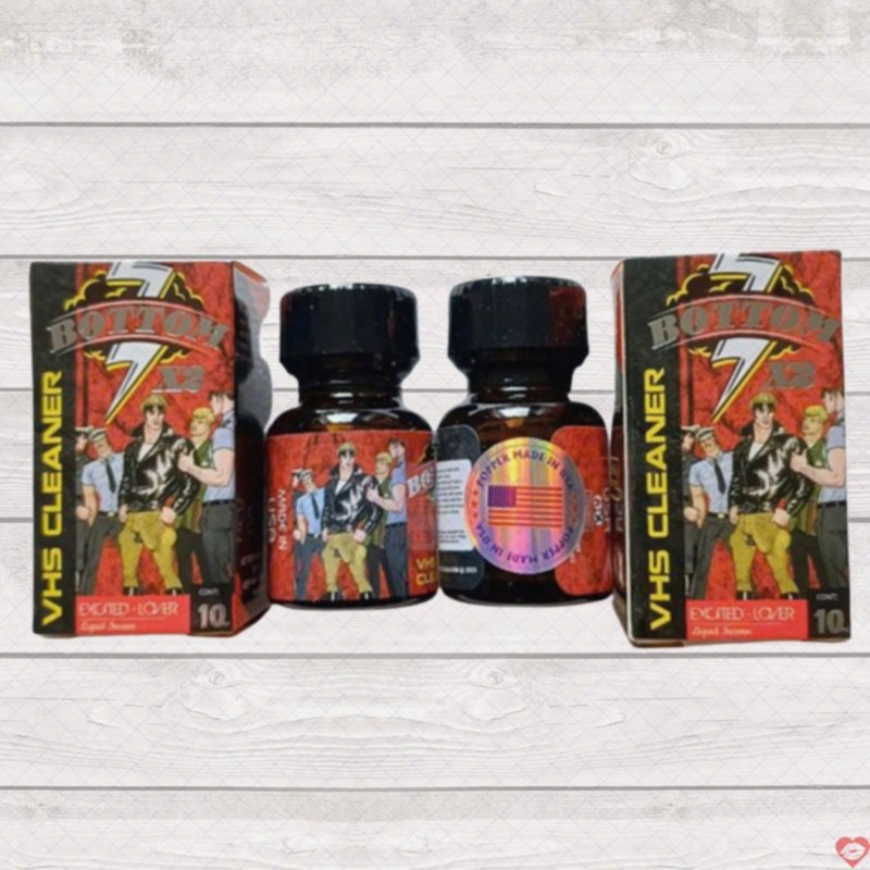 Popper VHS Bottom X2 10ml Mạnh Mẽ Kéo Dài Hương Êm Dịu 
