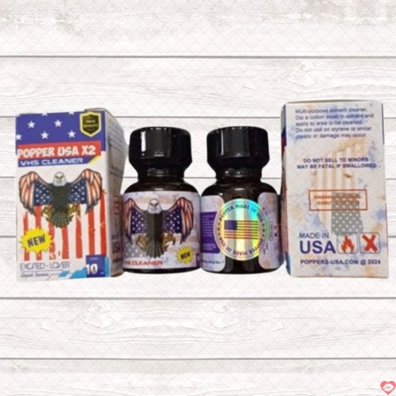Popper USA X2 10ml Chính Hãng Mới Tinh Khiết Mạnh Mẽ Giá Tốt 