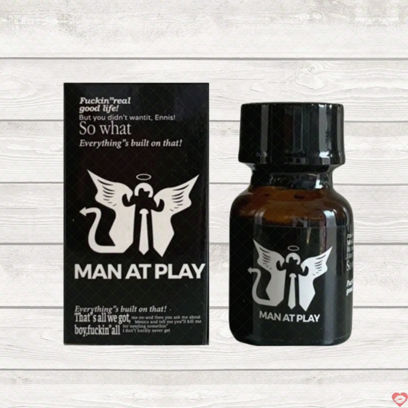 Popper Man At Play Đen 10ml Chính HãnH Dành Cho Top Bot Loại Mạnh