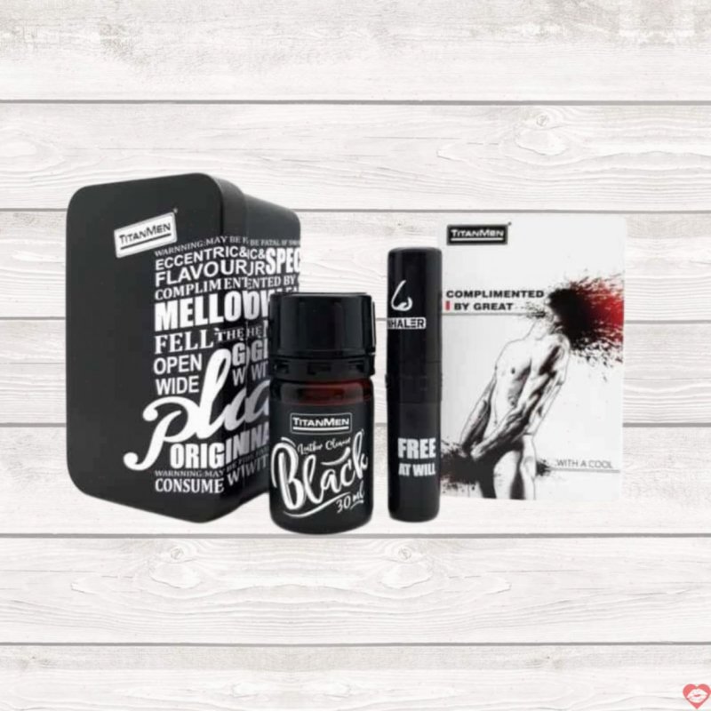 Popper Chính Hãng Titanmen Black 30ml
