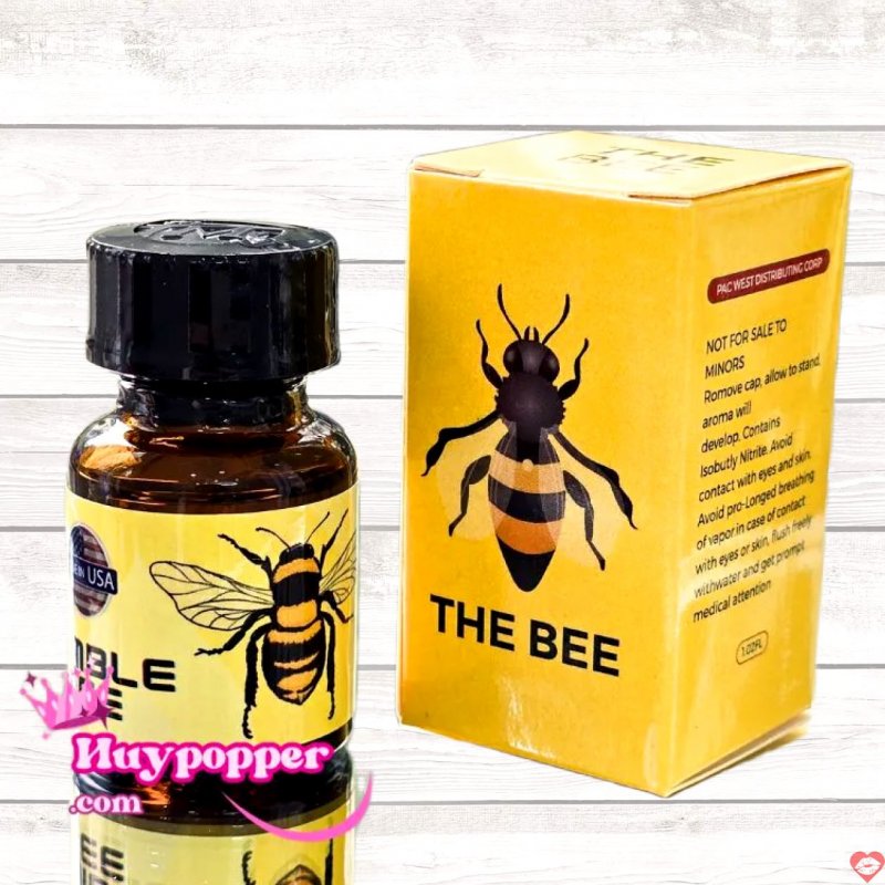 Popper con ong bumble bee vàng 10ml