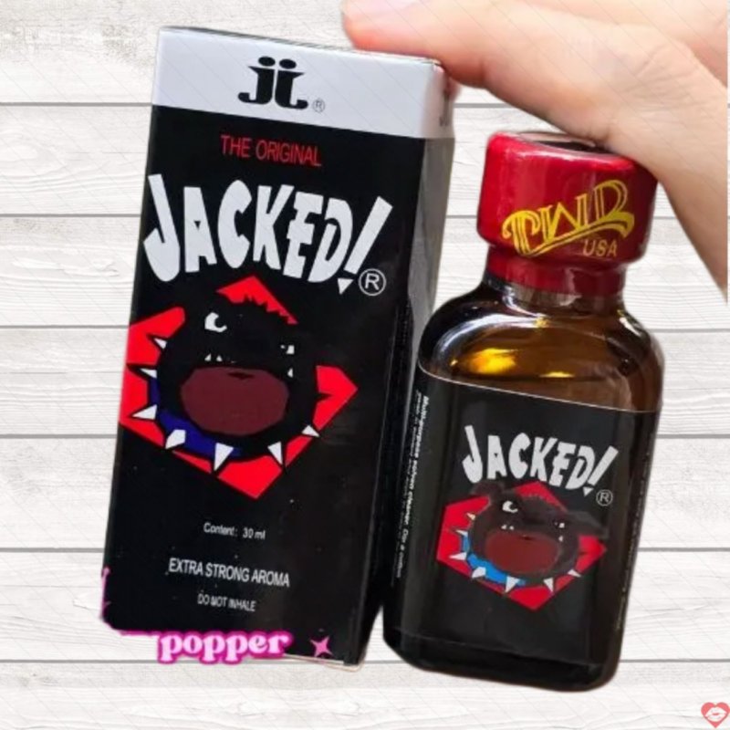 Popper Mỹ Jacked chó đen 30ml