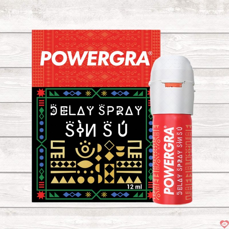Chai xịt Powergra Delay Sìn Sú 12ml giúp kéo dài thời gian yêu 