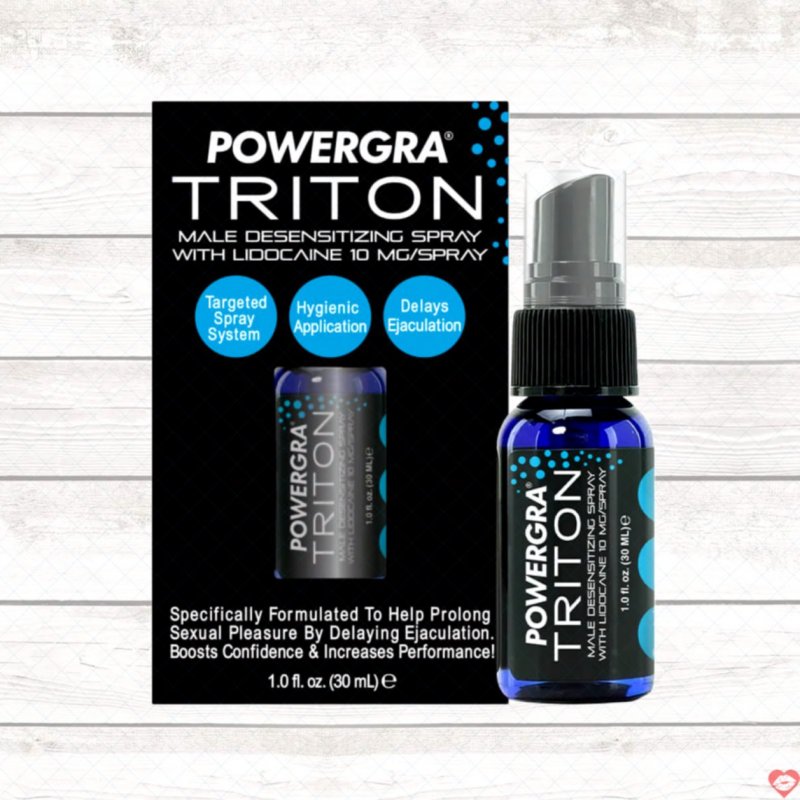 Chai xịt Powergra Triton 30ml tăng cường thời gian hiệu quả bền lâu 