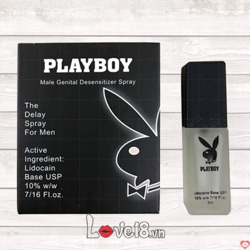 Chai Xịt Kéo Dài PlayBoy Chính Hãng Mỹ Tăng Khoái Cảm Bền Lâu 