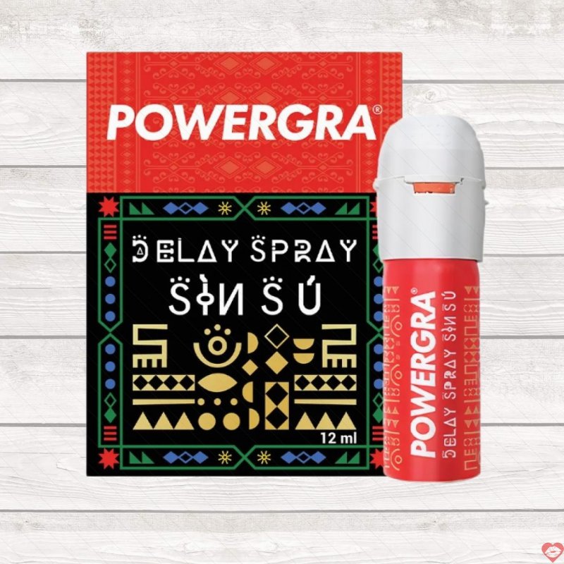 Chai xịt Powergra Delay spray sìn sú kéo dài thời gian xuất tinh nhanh 
