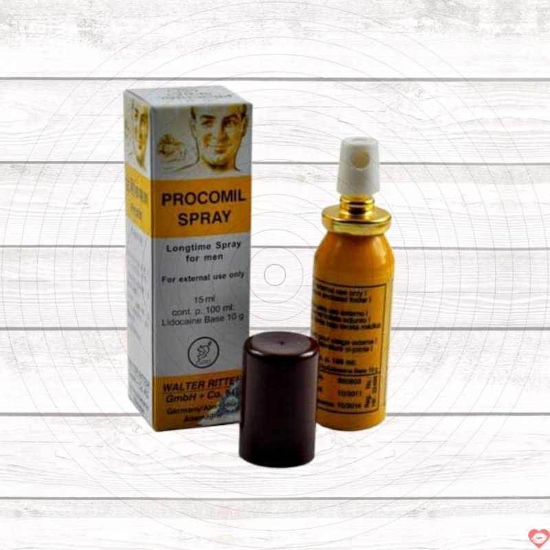 Chai xịt Procomil 15ml chống xuất tinh sớm tăng cường sinh lý lâu bền 