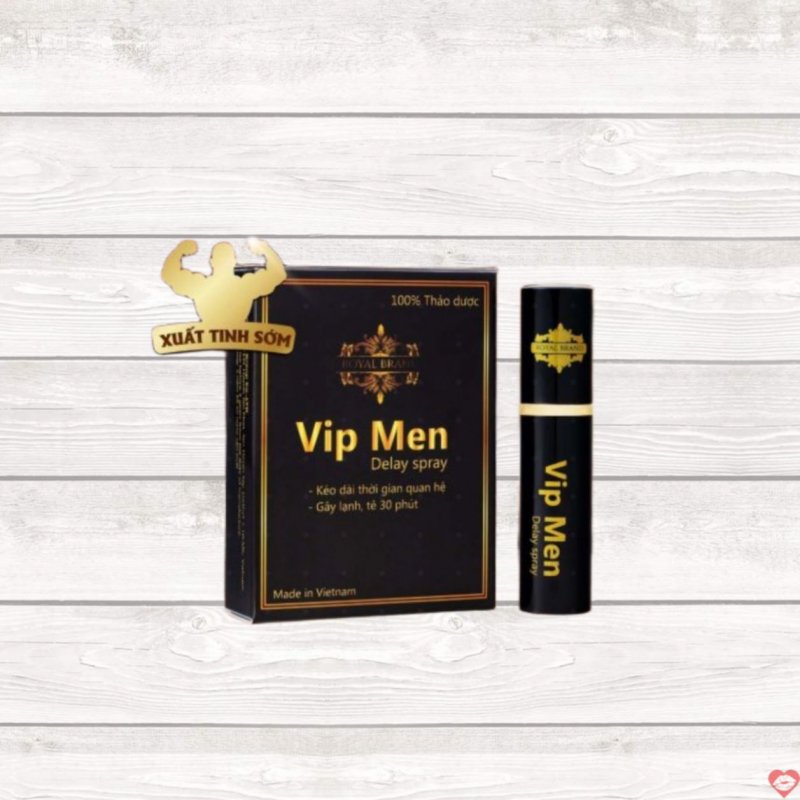 Chai xịt Vipmen sìn sú thiên nhiên kéo dài quan hệ tăng cường sức mạnh 