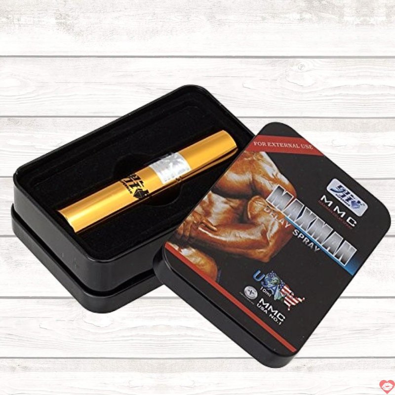 Xịt Kéo Dài Xuất Tinh Maxman USA Chống Xuất Sớm Tăng Thời Gian 