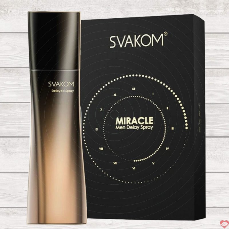Chai Xịt Kéo Dài Xuất Tinh Sớm Svakom Miracle USA Chính Hãng 