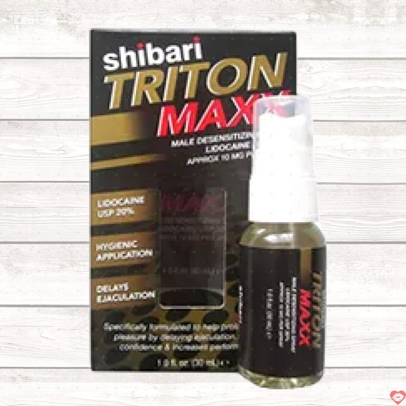 Chai xịt Shibari Triton Maxx Thành Phần Lợi Ích và Cách Sử Dụng