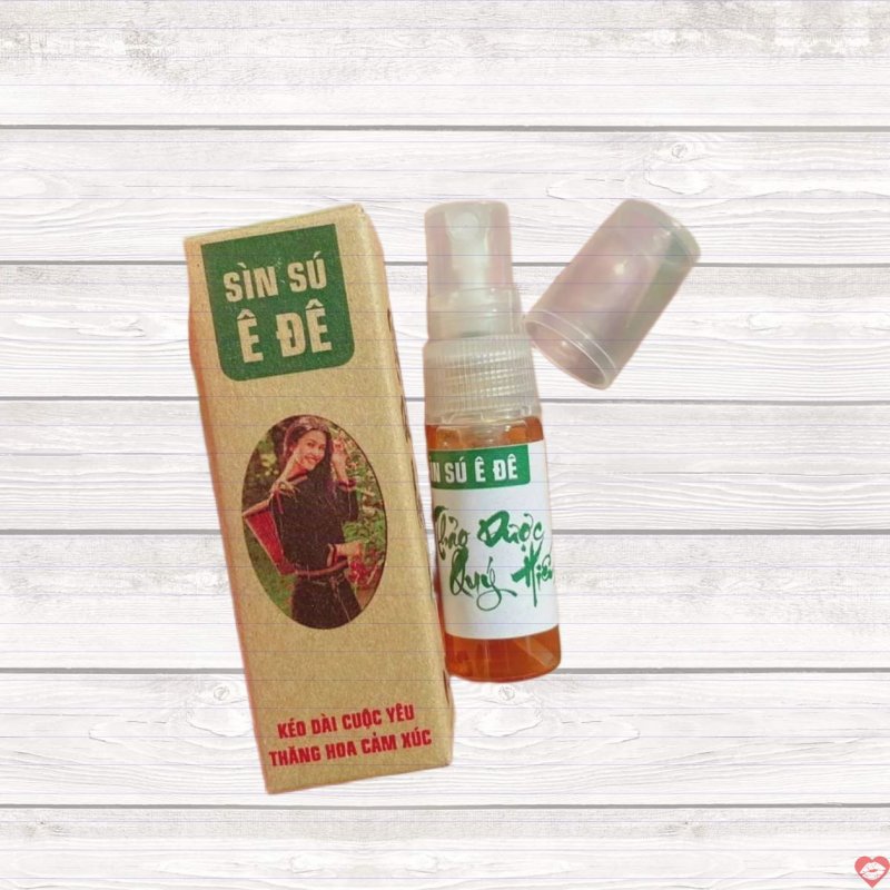 Tinh Chất Sìn Sú Ê Đê Dạng Chai Xịt Kéo Dài Thời Gian – Loại 5ml – SS 01