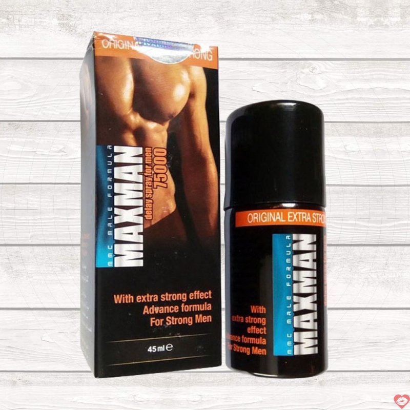 Chai Xịt USA Maxman 75000 - Kéo Dài Thời Gian - 45ml