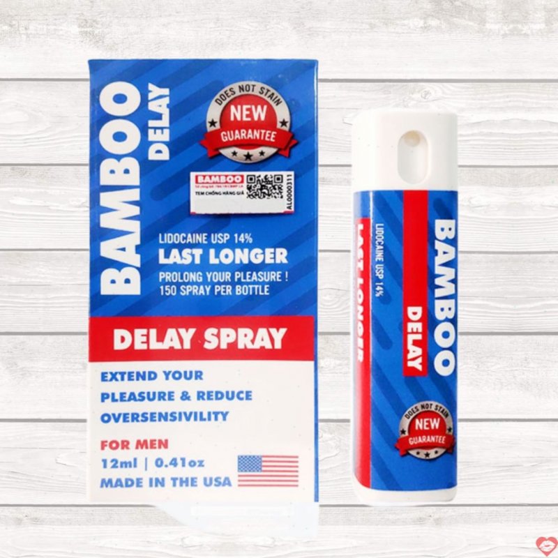 Chai Xịt USA Bamboo Delay - Kéo Dài Thời Gian - 12ml