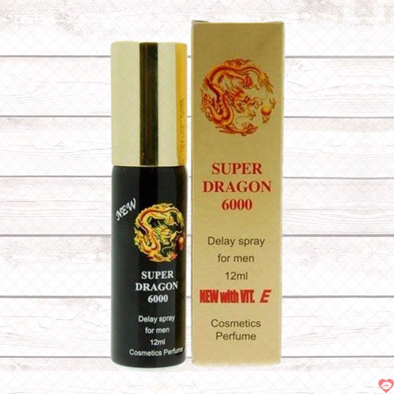Chai Xịt Đức Super Dragon 6000 - Kéo Dài Thời Gian - 12ml