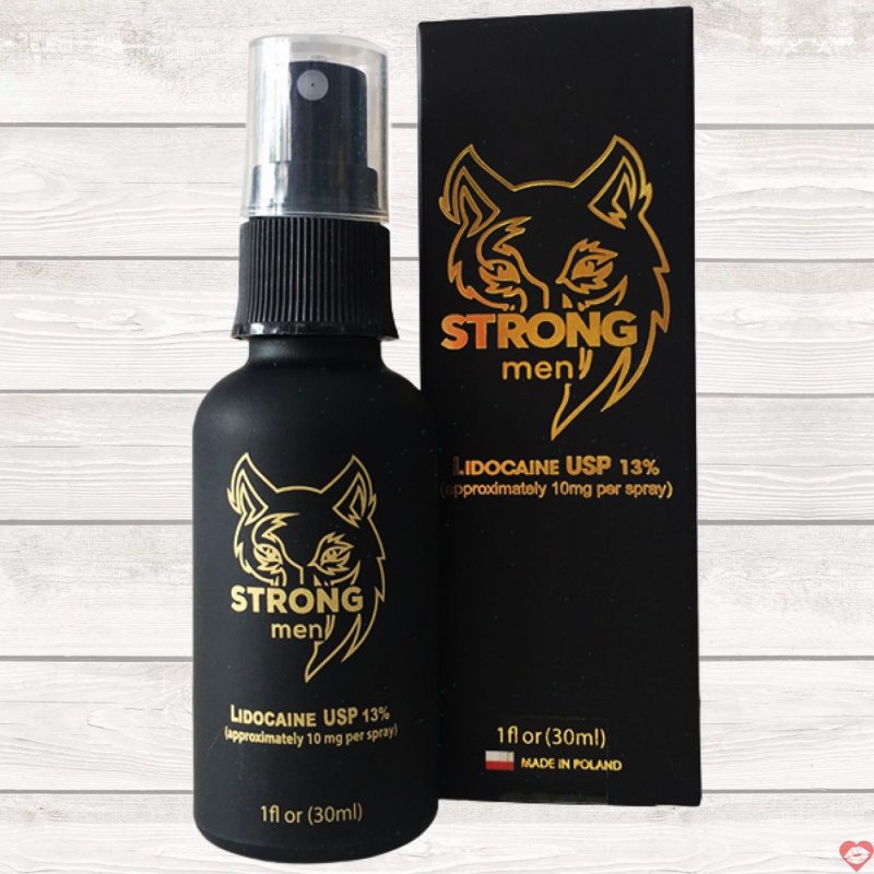 Chai Xịt Balan Strong Men - Kéo Dài Thời Gian - 30ml