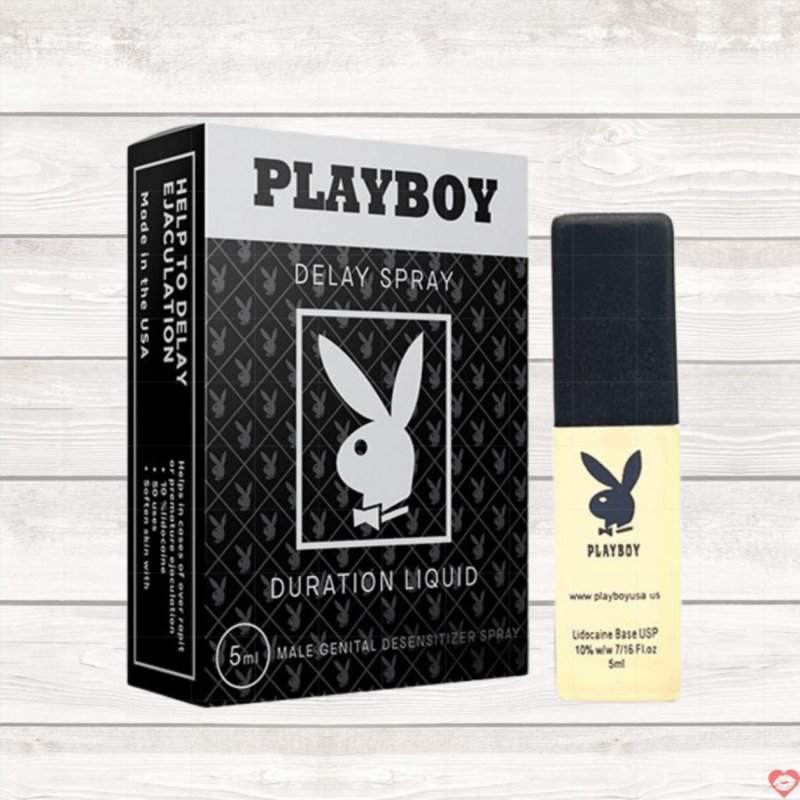 Chai Xịt Anh PlayBoy Black - Kéo Dài Thời Gian - 5ml