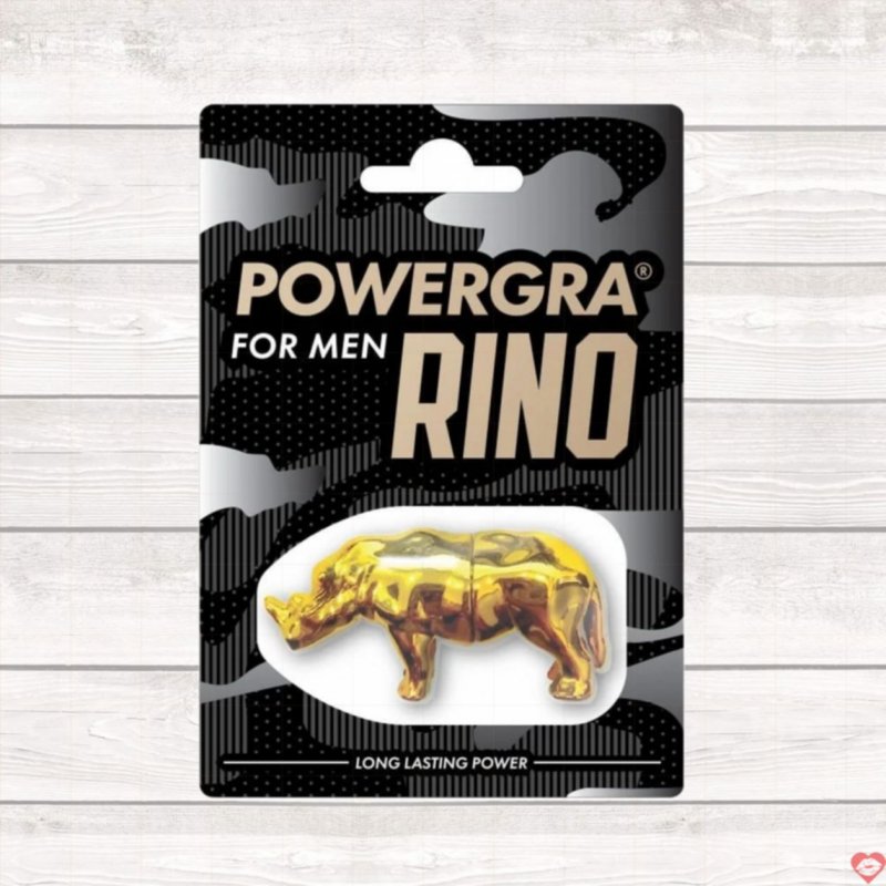 Viên uống Powergra Rino phục hồi sinh lý tăng cường sinh lực nam giới 