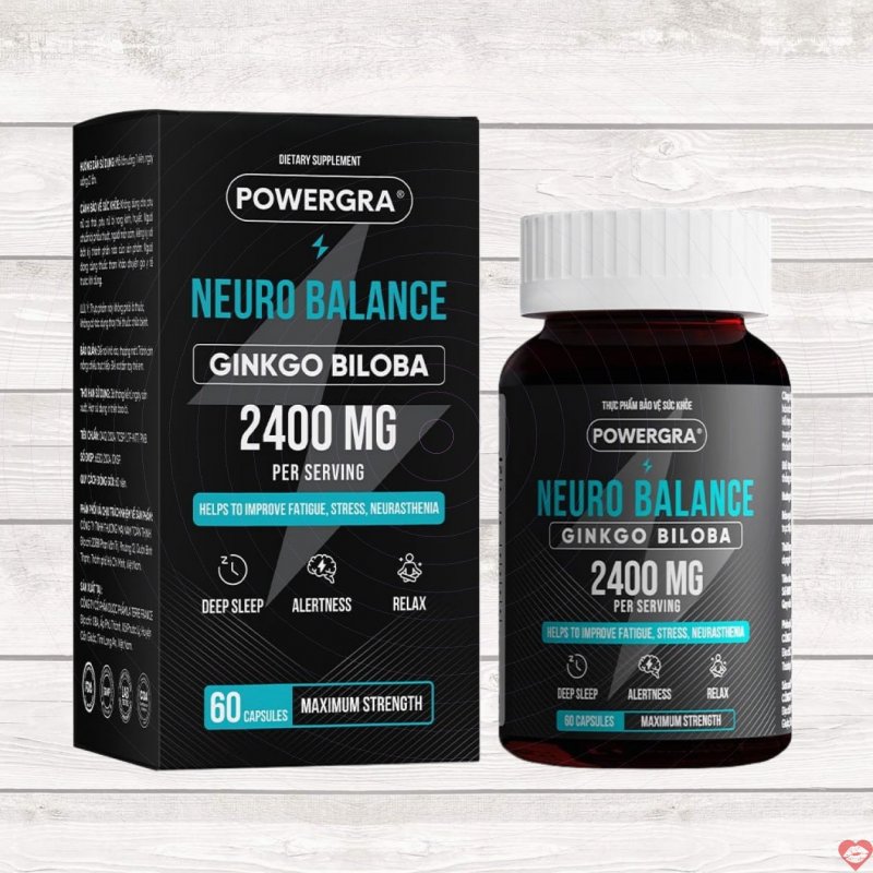 Viên uống bổ não Powergra Neuro tăng trí nhớ hiệu quả hôm nay 