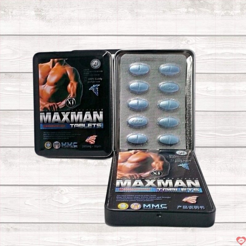 Viên uống cường dương Maxman USA tăng cường sinh lý nam mạnh mẽ 