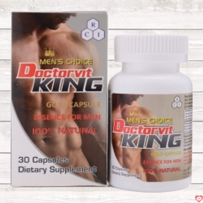 Tăng cường sinh lý nam Doctorvit King USA, tăng cường sức khỏe, cải thiện bản lĩnh 