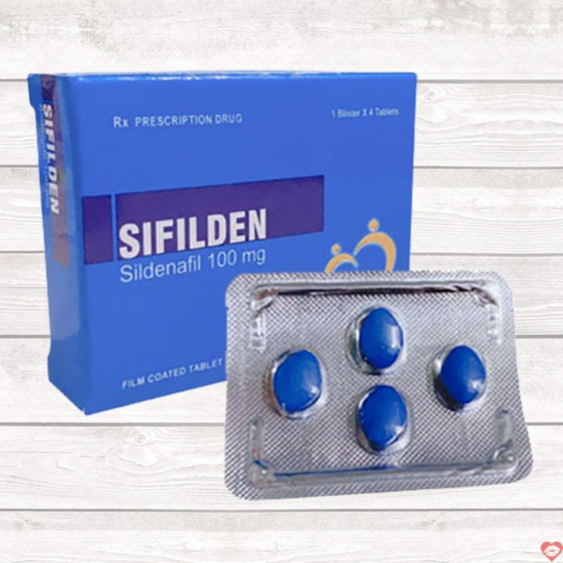 Thuốc cường dương Sifilden 100mg tăng cường sinh lý mạnh mẽ 