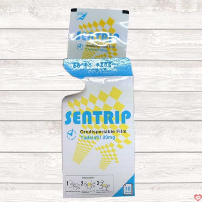 Tem ngậm cường dương Sentrip tăng cường sinh lực kích thích cực mạnh 